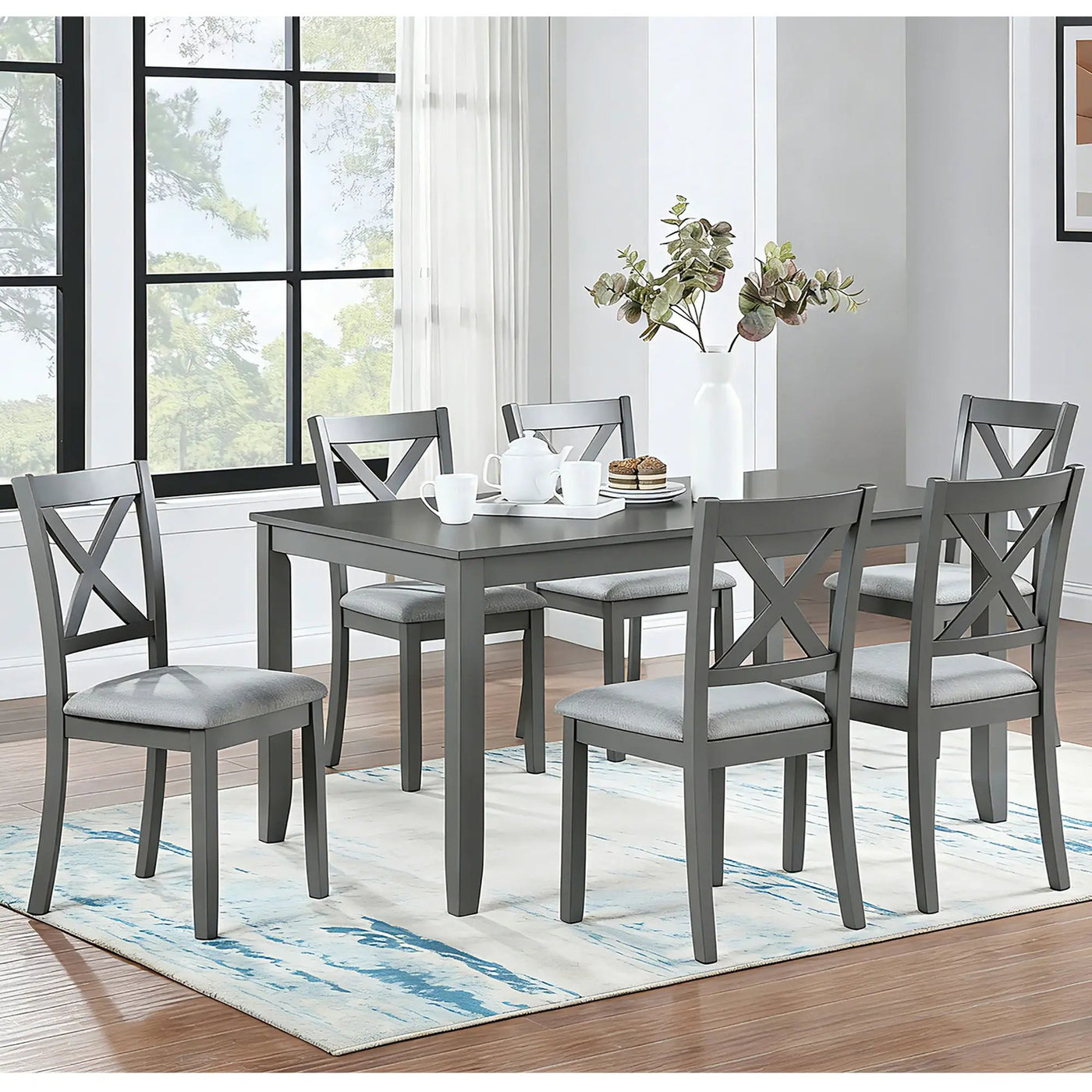 Kitchen Dining Set, Rectangular Dining Table by Unique Piece Furniture