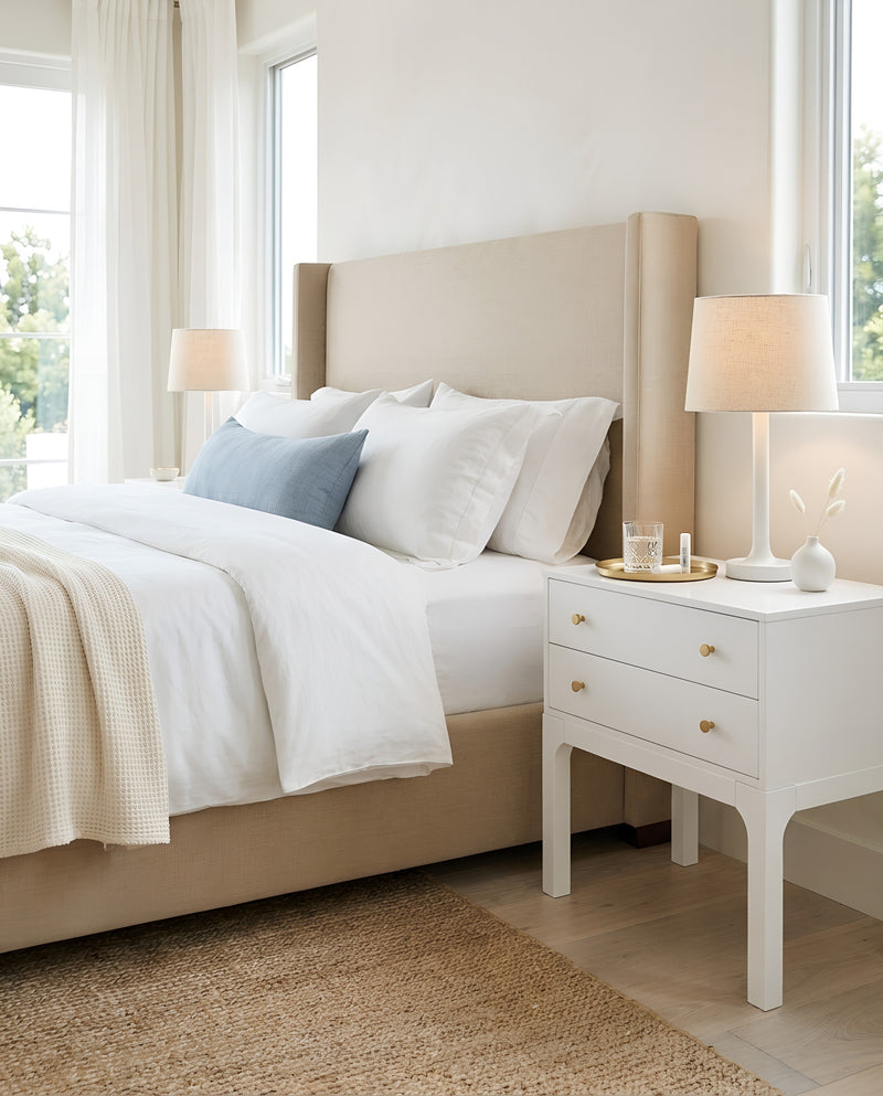 Alonso 2-Drawer Modern Nightstand by HouseOfZazla