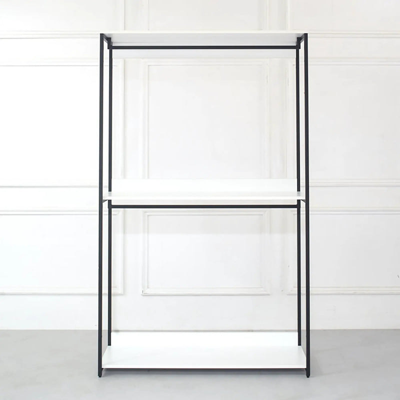 Fiona - Freestanding 3 Tower System Walk-In Closet With 7 Shelf - White by HouseOfZazla