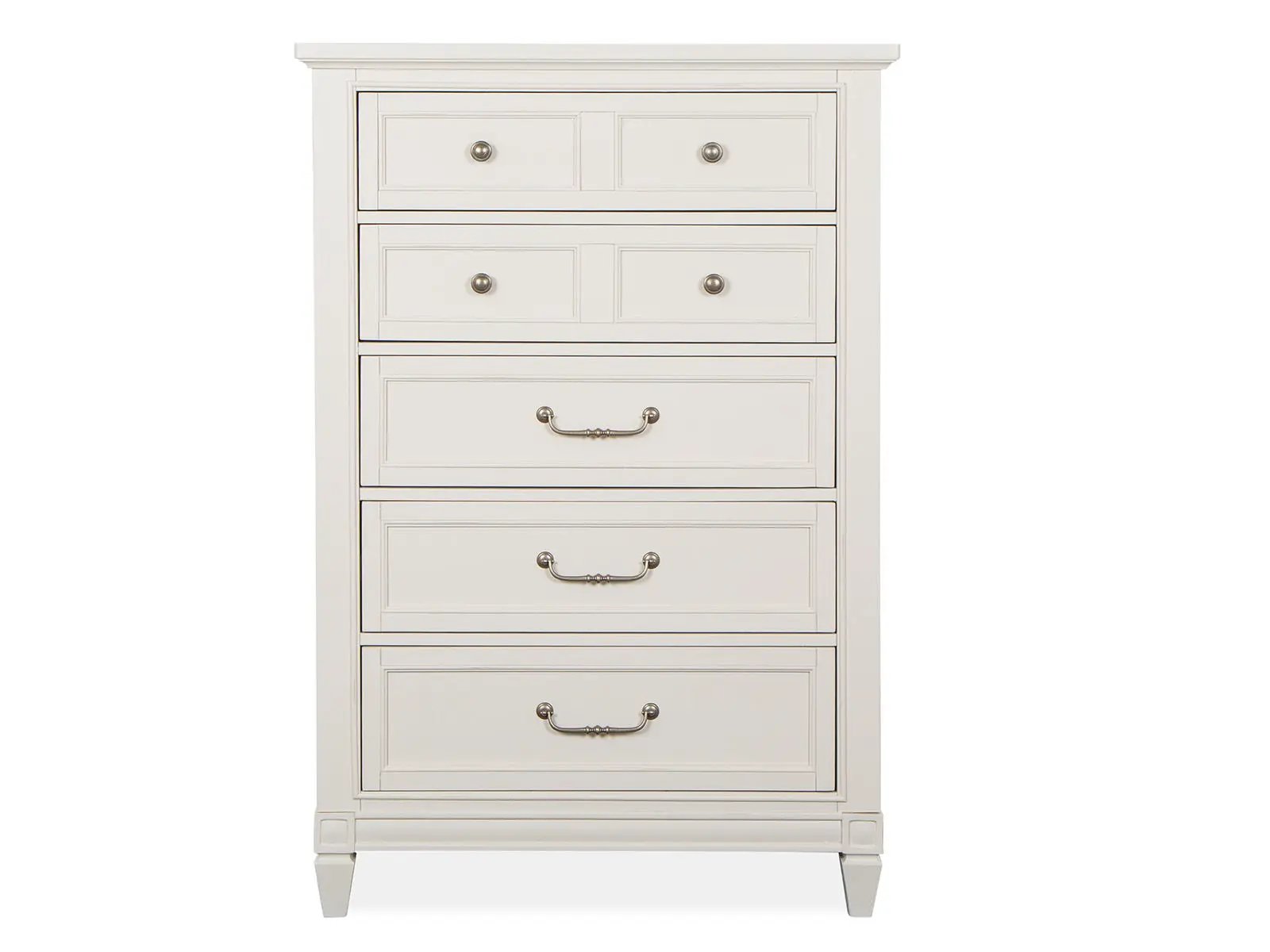 Willowbrook - Drawer Chest - Egg Shell White With Slight Rub Through by Unique Piece Furniture