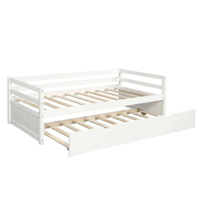 Twin Daybed With Trundle Frame Set by Unique Piece Furniture
