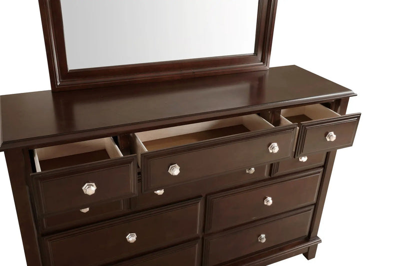 Ashford - Dresser - Cappuccino by Unique Piece Furniture