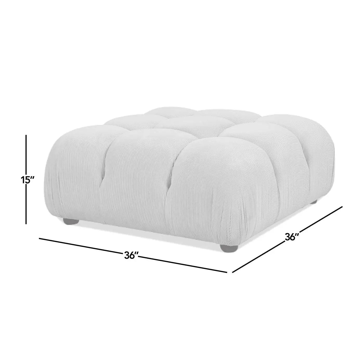 Marcel - Bubble Modular Modern Cocktail Ottoman by HouseOfZazla