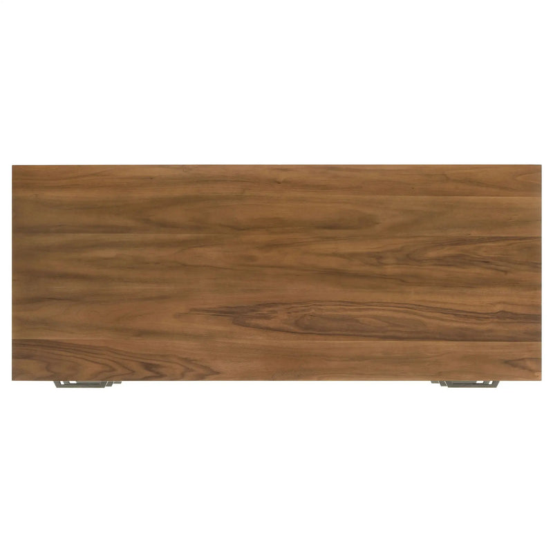 Berhalter 6-Drawer Double Pedestal File Computer Desk by Unique Piece Furniture