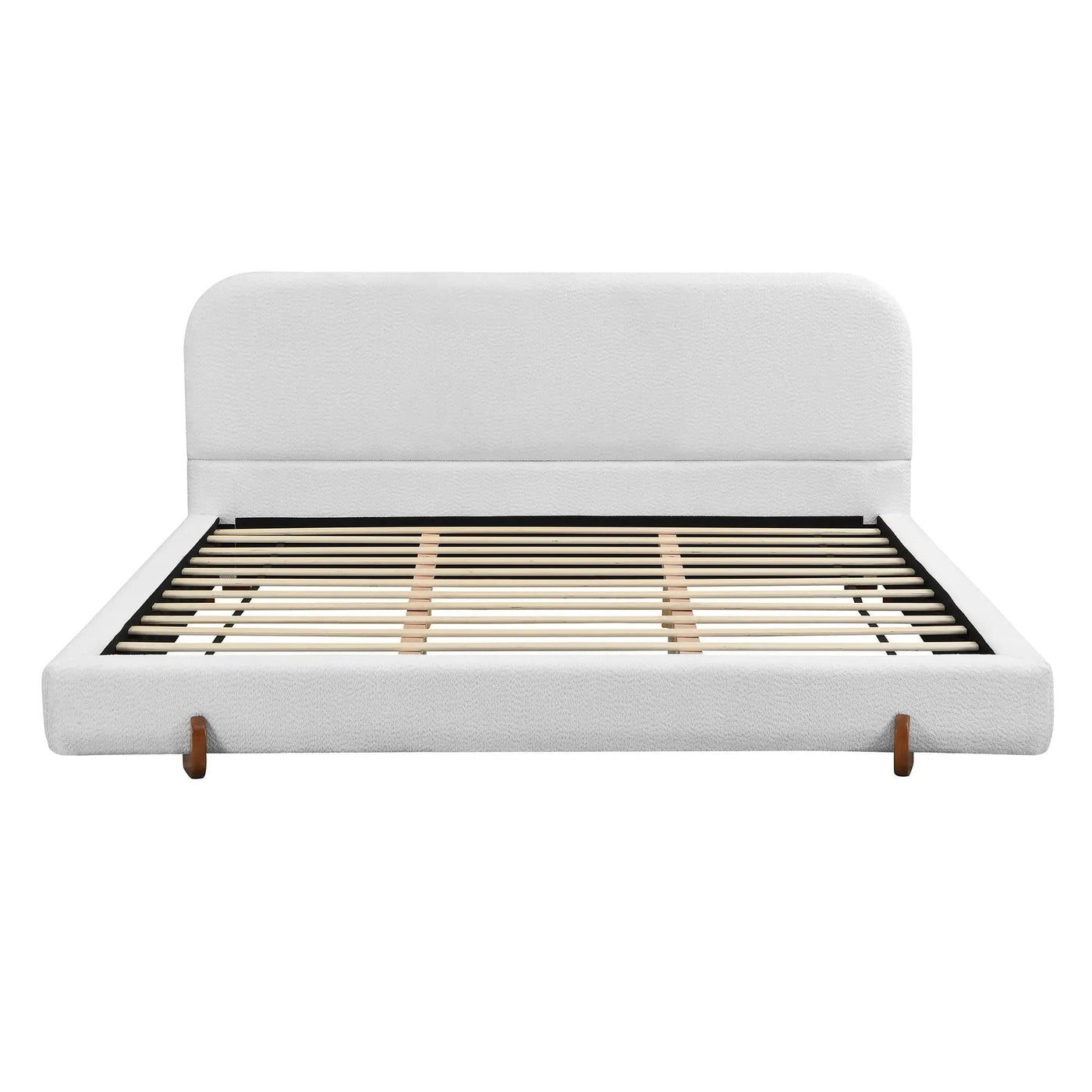 Elegant Upholstered Bed Frame by HouseOfZazla