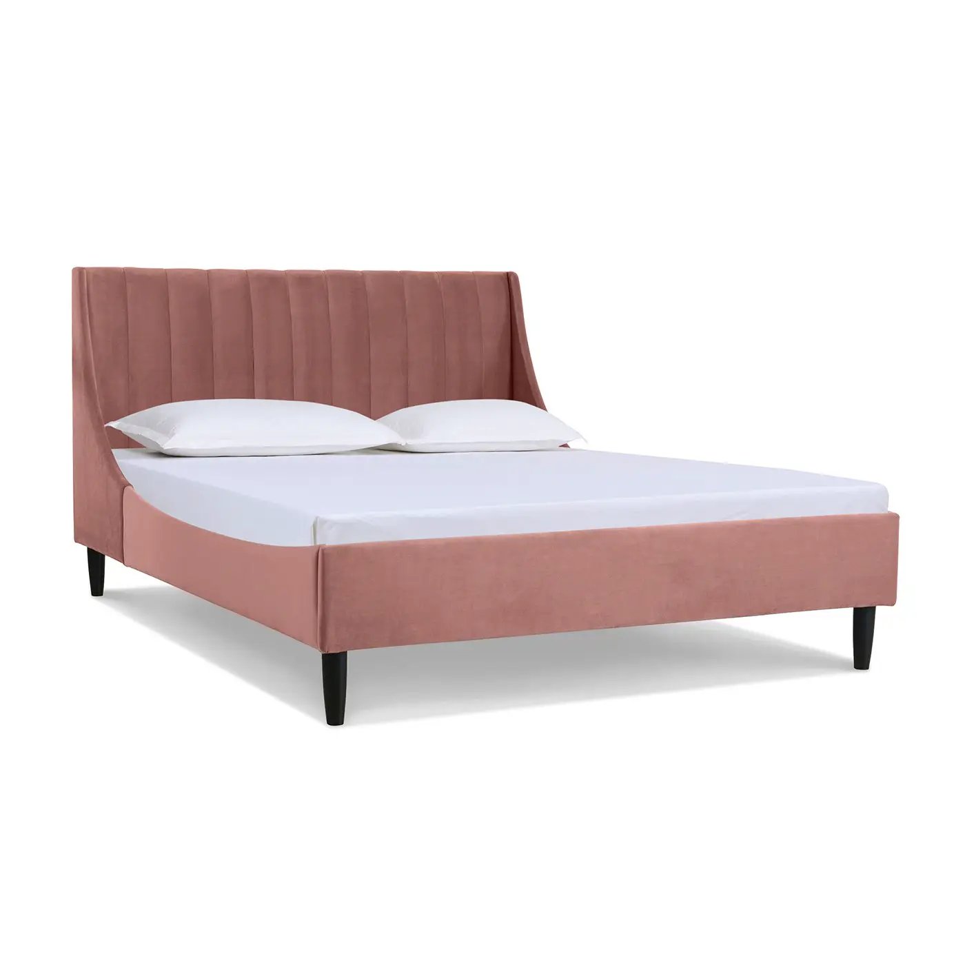 Aspen - Vertical Tufted Modern Headboard Platform Bed Set by Unique Piece Furniture