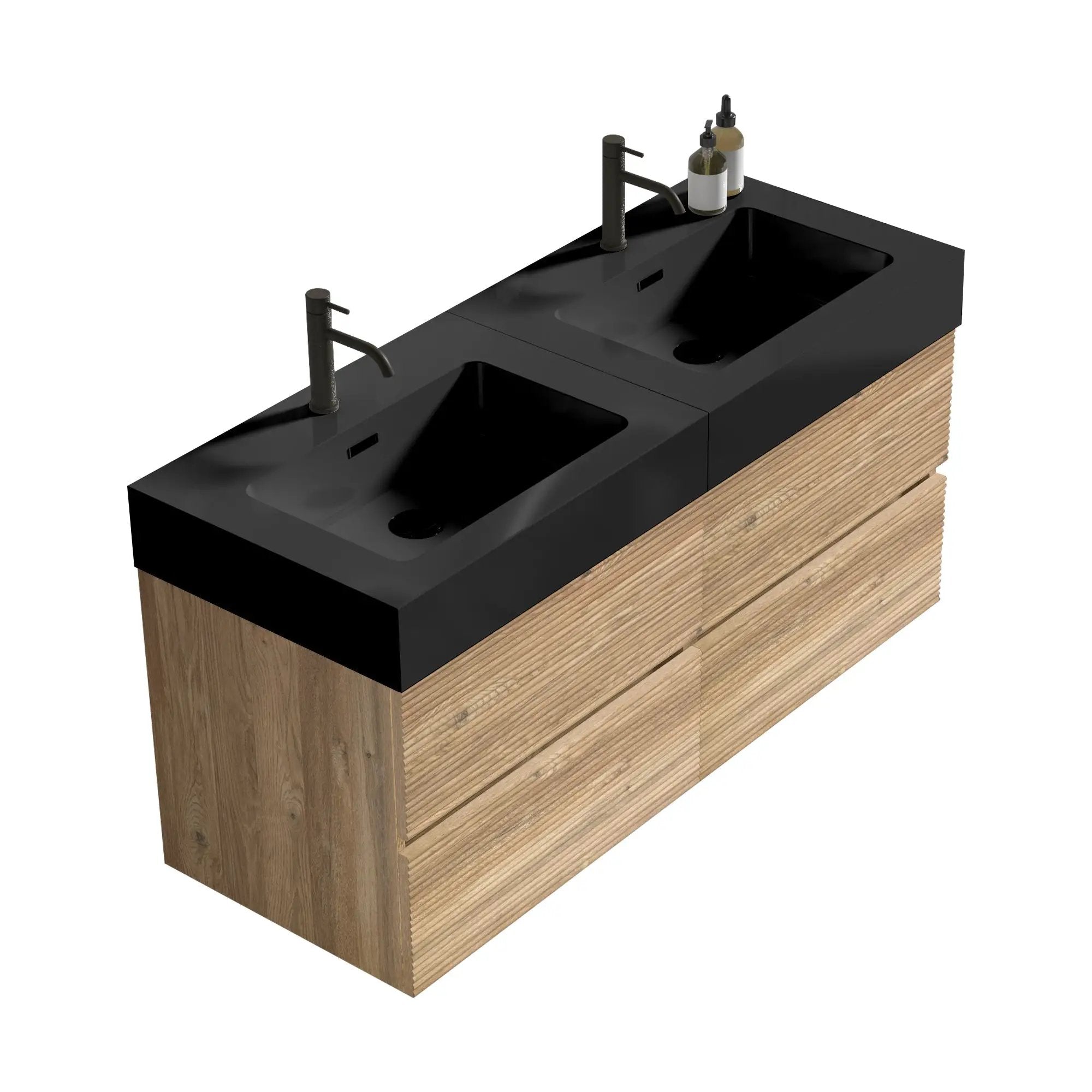 Grace 48'' (24inch*2) Rough Bathroom Vanity by HouseOfZazla