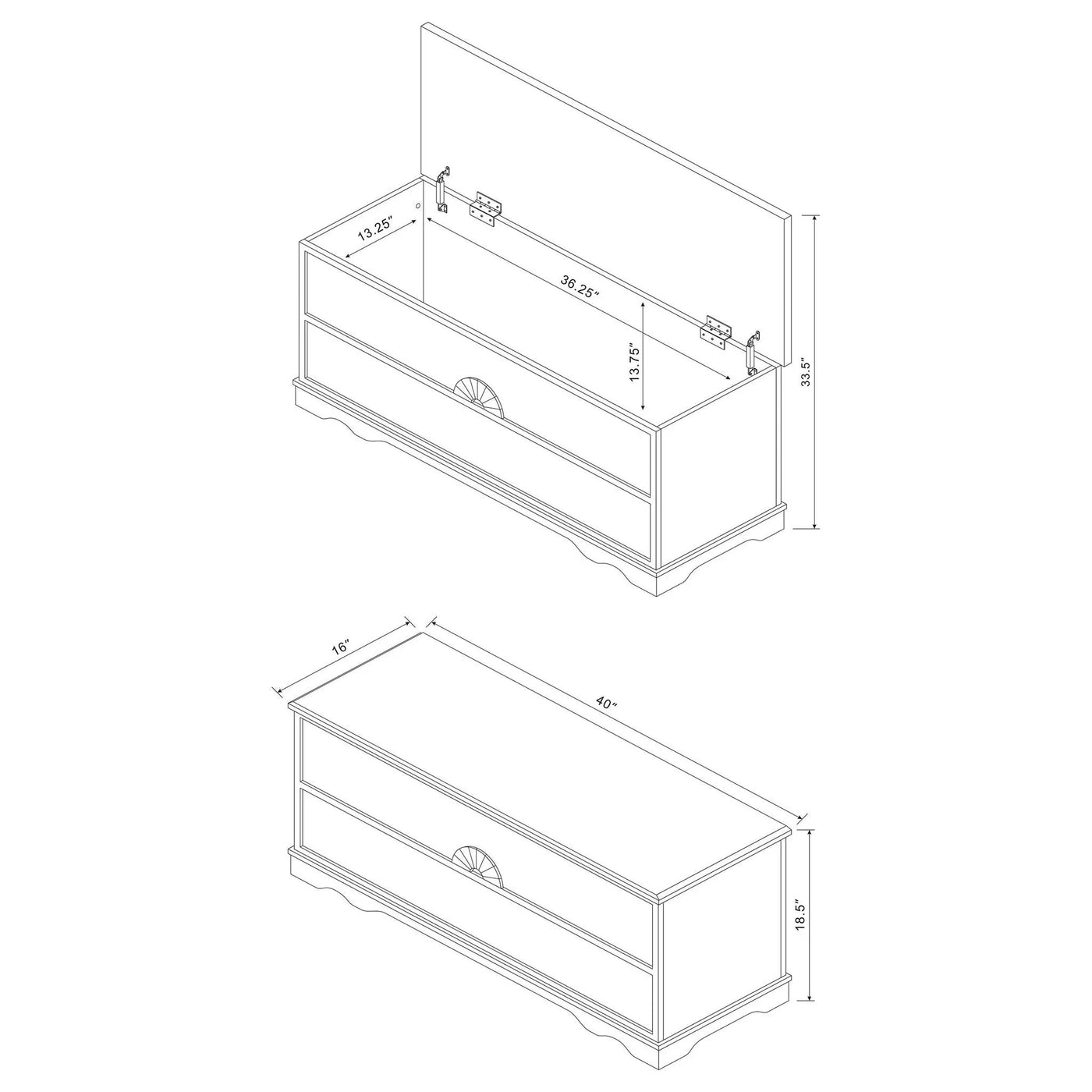 Rectangular Chest by HouseOfZazla