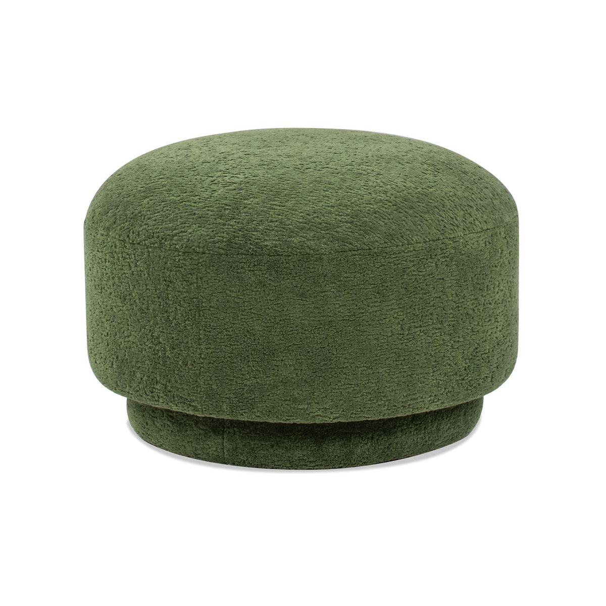 Mushroom Footstool Ottoman with Faux Sheepskin Upholstery - Multiple Colors, photo 18 of 28