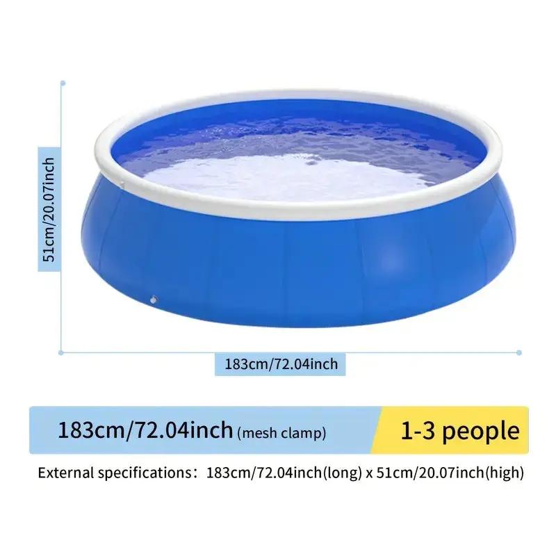 Inflatable Swimming Pool 183*51 Butterfly Inflatable Coil Mesh by HouseOfZazla