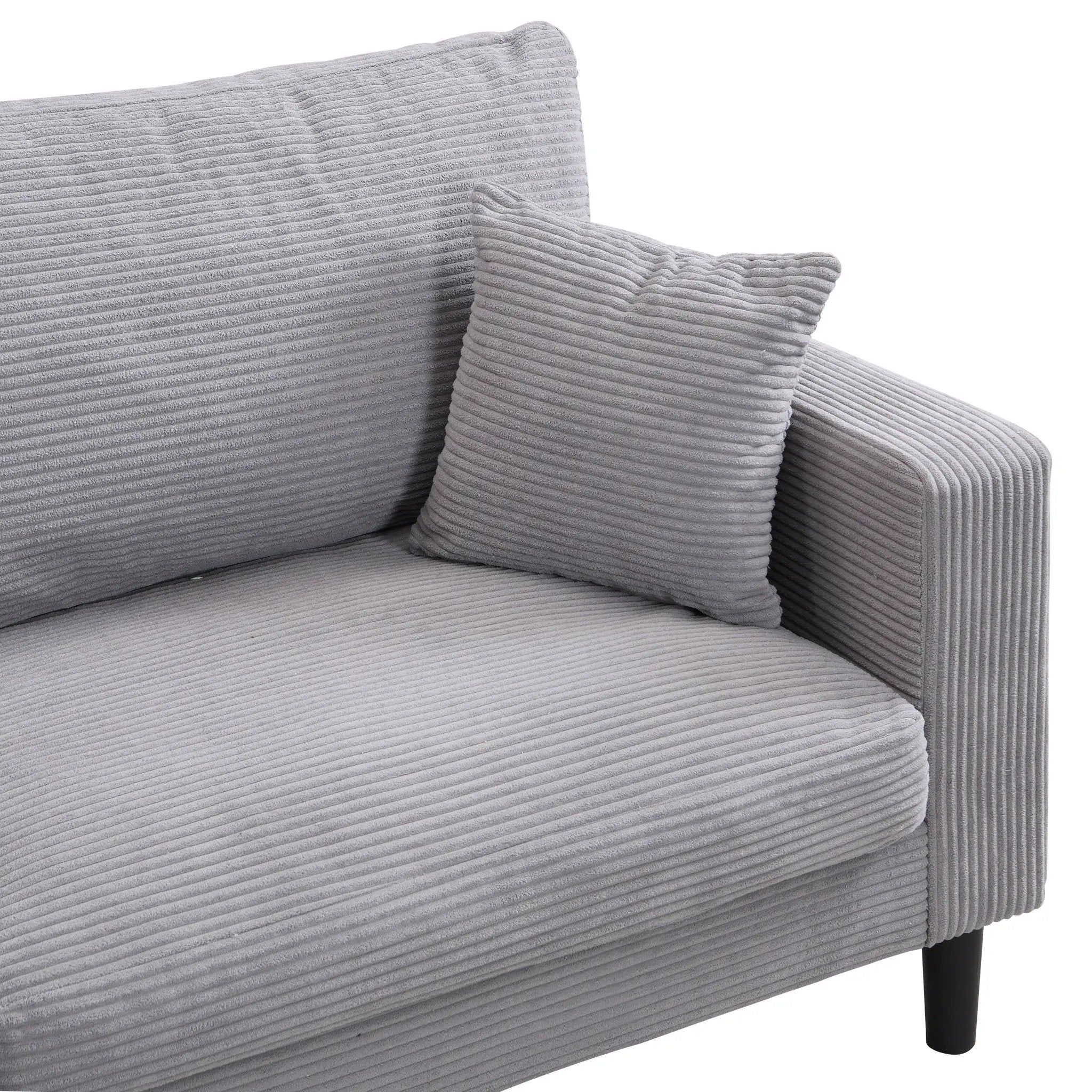 Modern Upholstered Resilience Three Seater Sofa by HouseOfZazla
