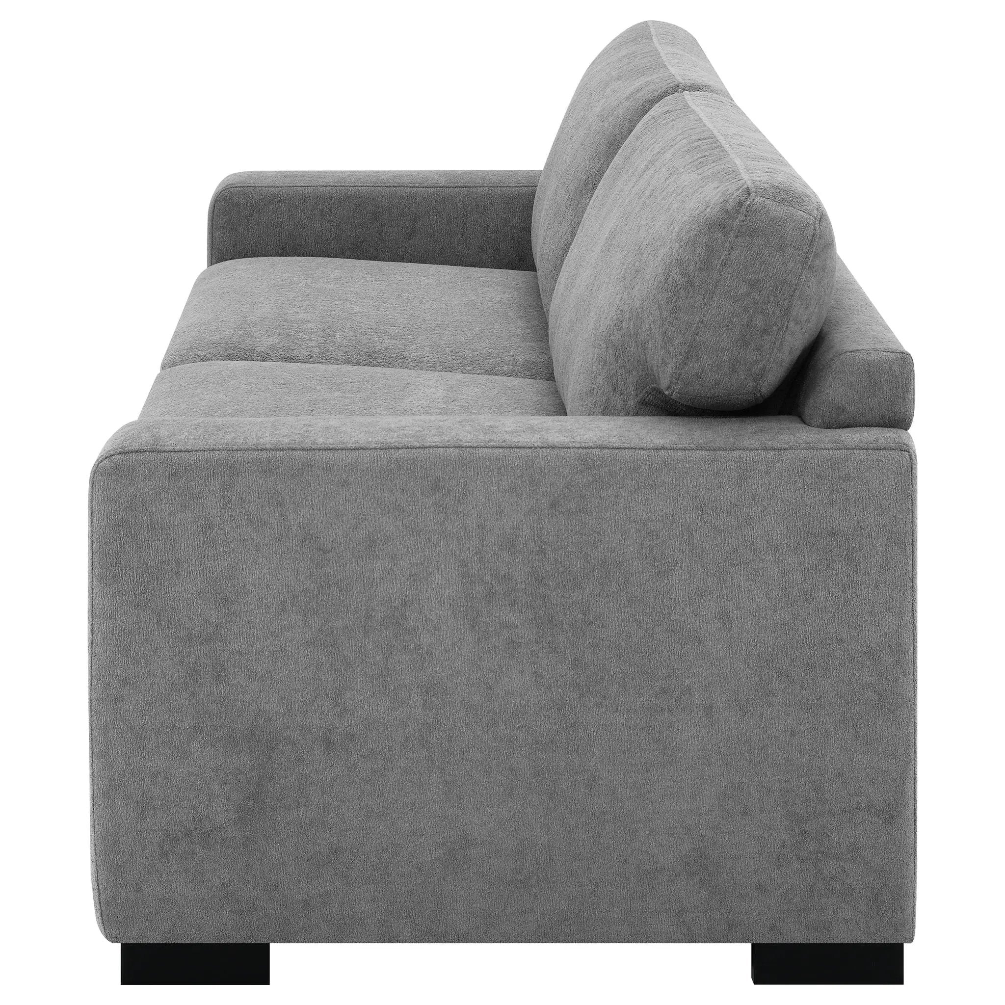 Simpson Upholstered Sofa Sleeper with Queen Mattress Grey by Unique Piece Furniture