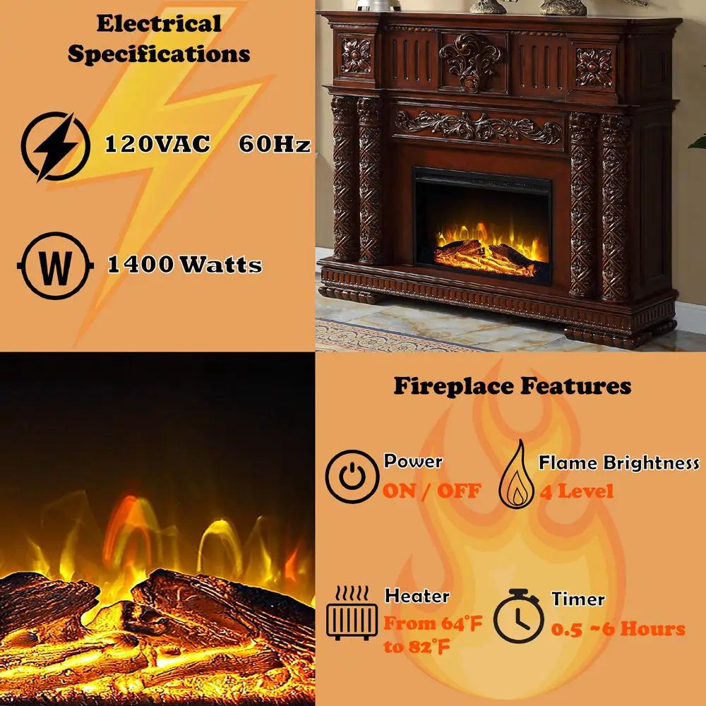 Vendome - Fireplace by Unique Piece Furniture