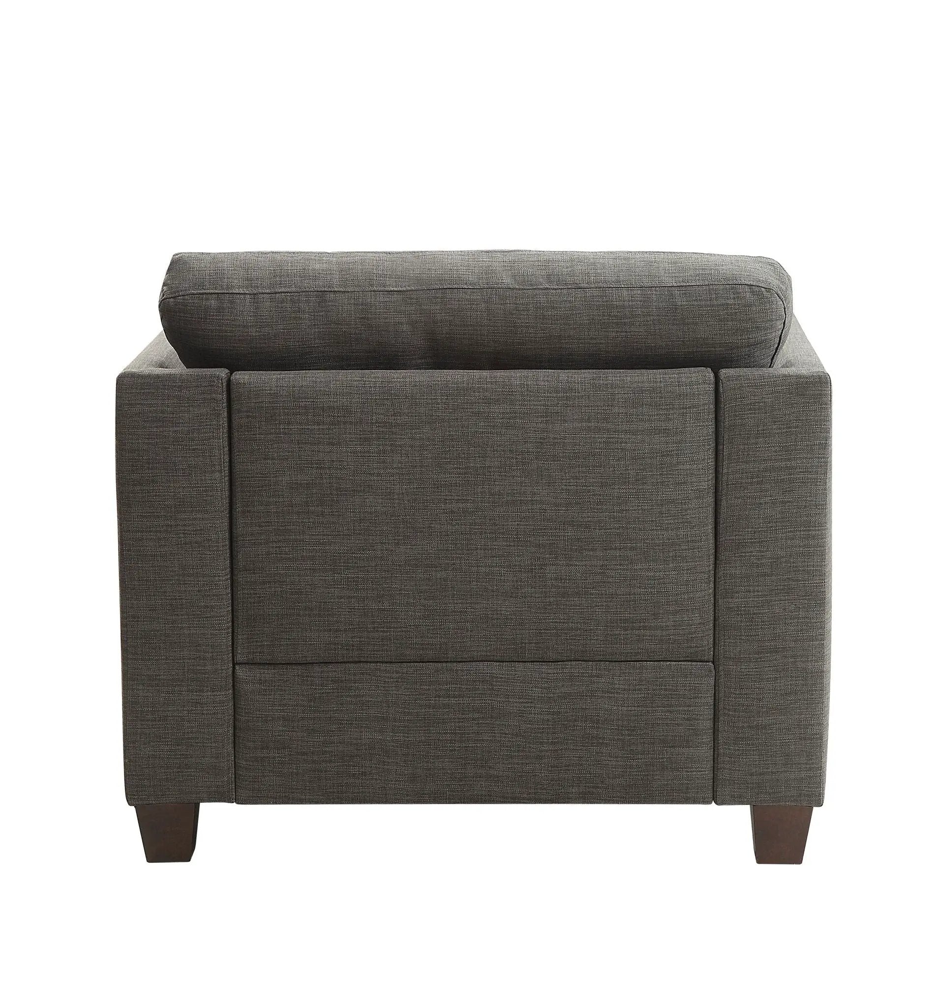 Laurissa - Chair With 3 Pillows - Light Charcoal by HouseOfZazla