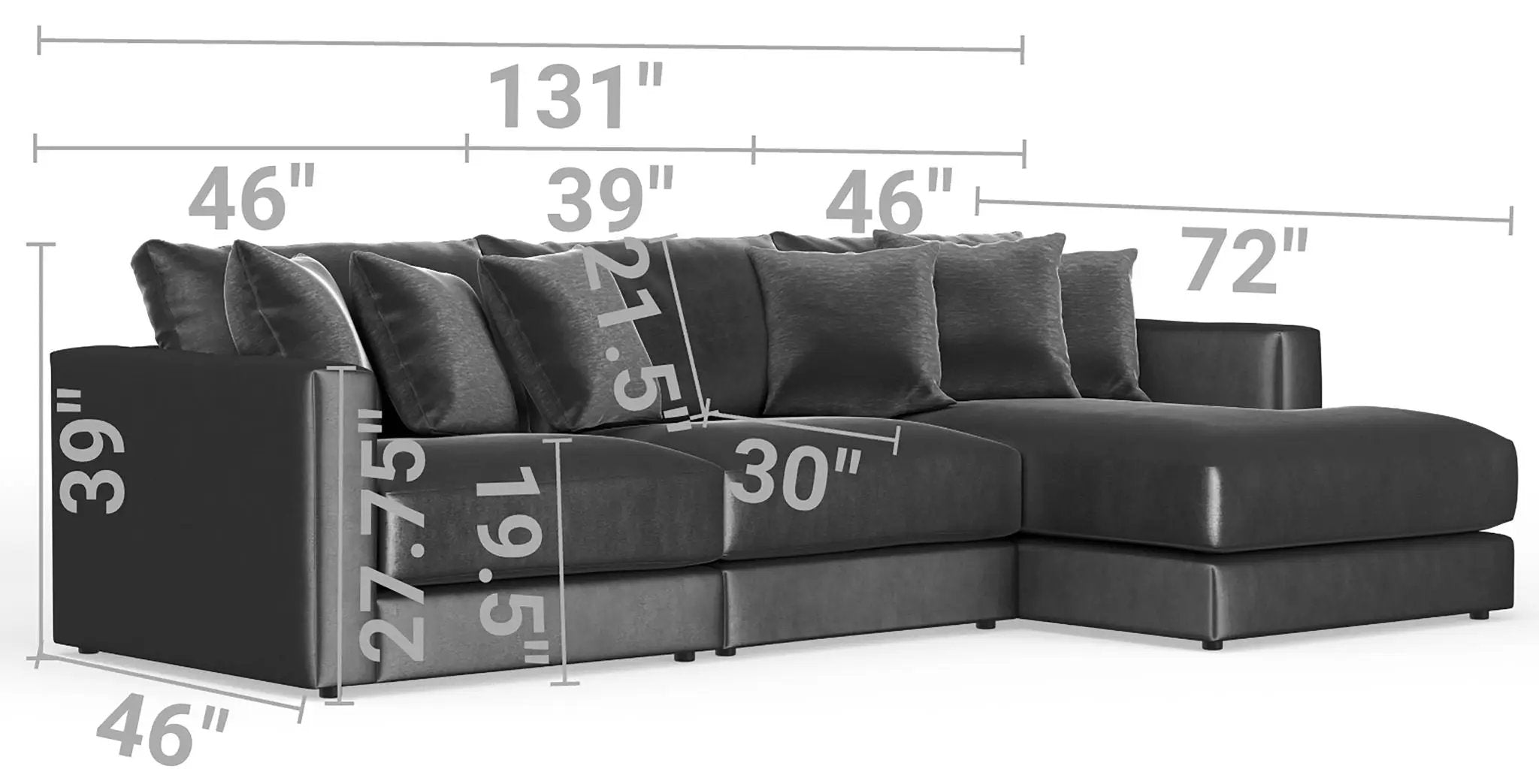 Remington - Modular Sofa by Unique Piece Furniture