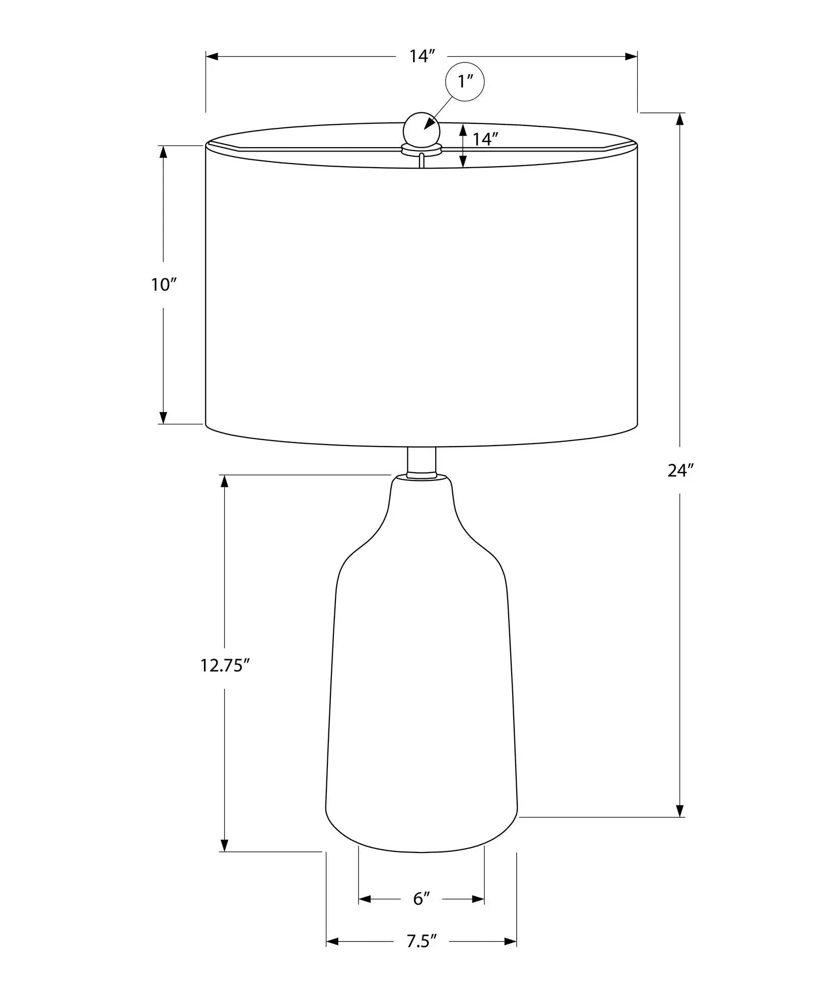 Lighting, Table Lamp, Concrete, Contemporary by Unique Piece Furniture