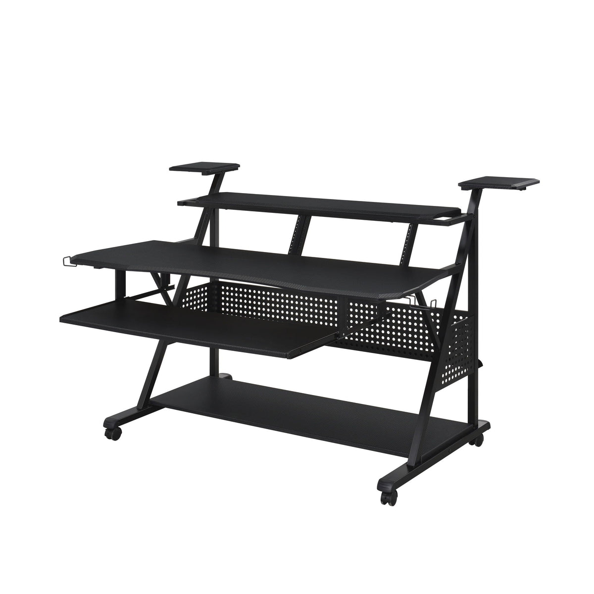 Willow Versatile Music Desk with Wood Construction - White, Black, or Dark Brown, photo 11 of 12