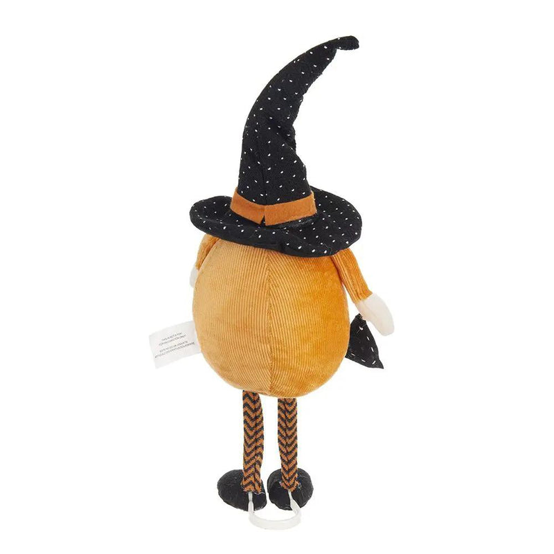 Standing Gnome With Gnome & Holding Banner, For Halloween Decor by HouseOfZazla