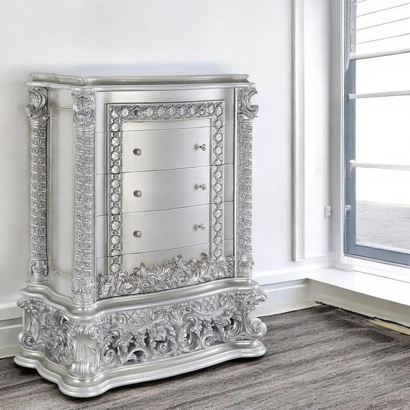 Valkyrie - Chest - Antique Platinum by Unique Piece Furniture