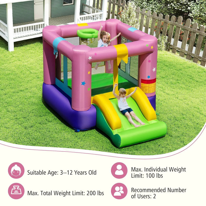 Bouncy Castle with Jumping Area and 520W Blower by DirectDeals