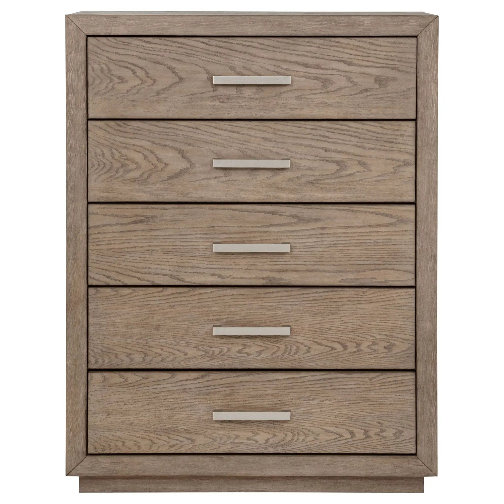 Gibbons Barley - 5 Drawer Bedroom Chest - Brown by HouseOfZazla
