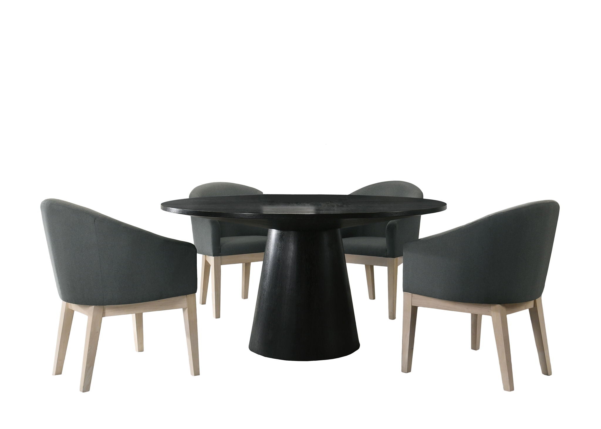 Jasper - 59" Round Dining Table Set by HouseOfZazla