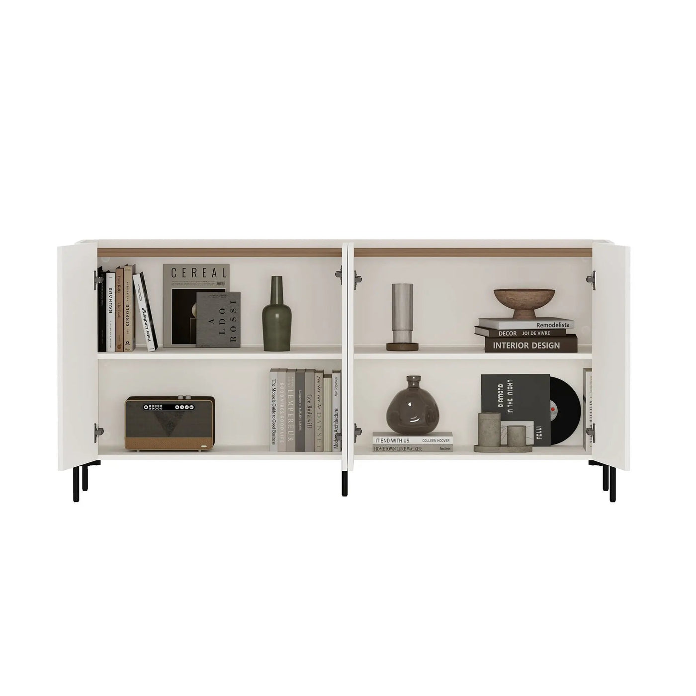 Abbey - Sideboard With Adjustable Shelves by HouseOfZazla