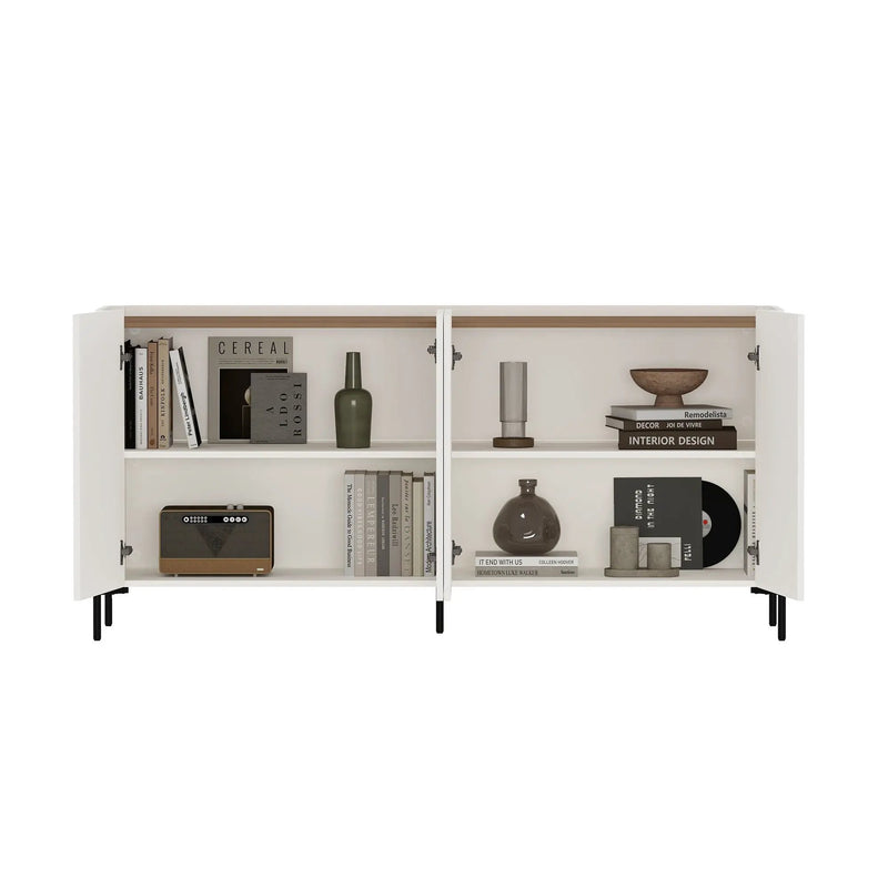 Abbey - Sideboard With Adjustable Shelves by HouseOfZazla