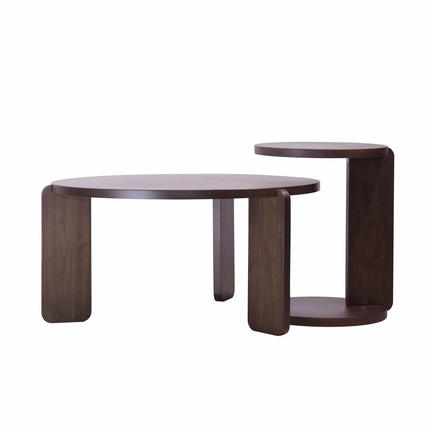 Round Coffee & End Table Set by HouseOfZazla