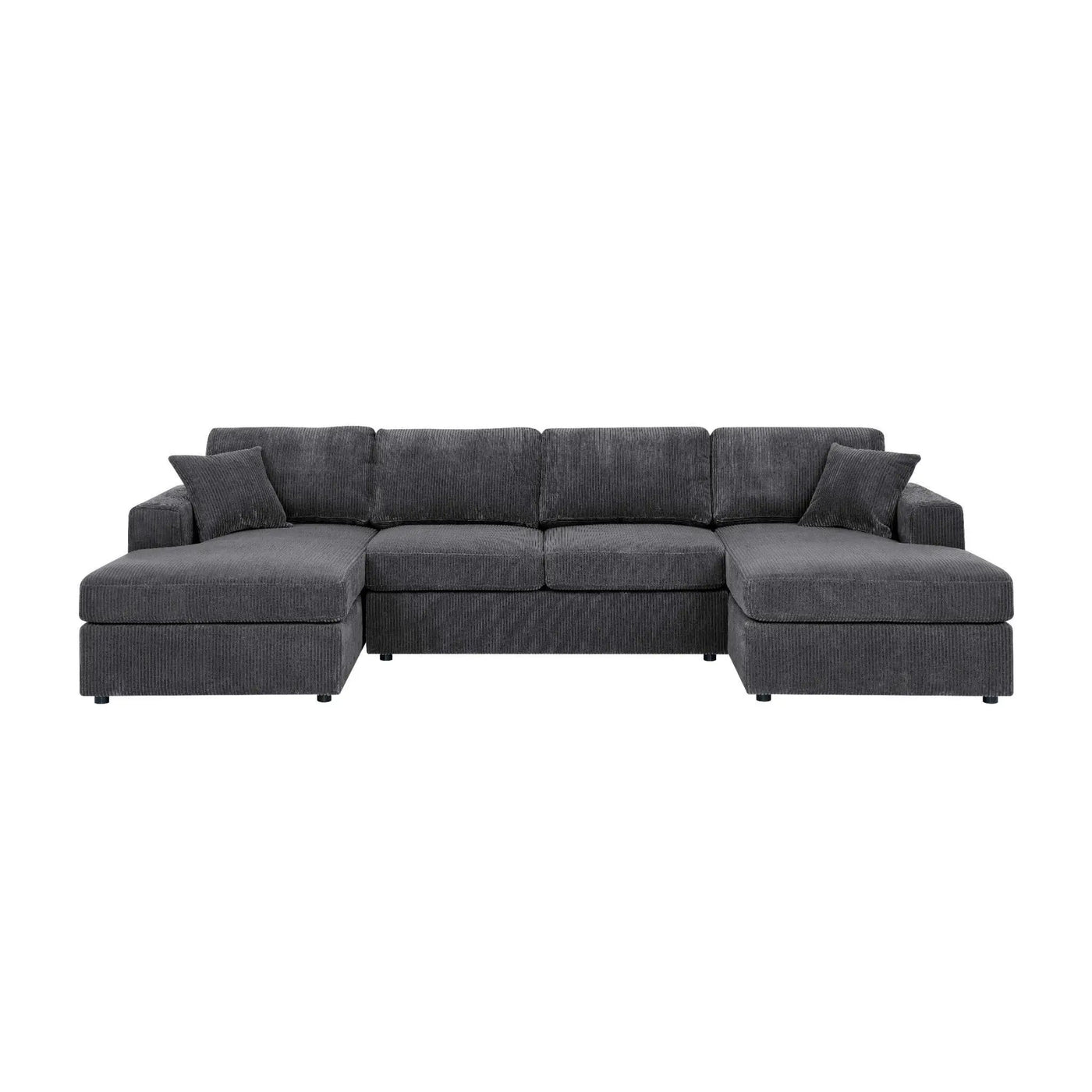 3 Piece Double Chaise Sectional Sofa by Unique Piece Furniture
