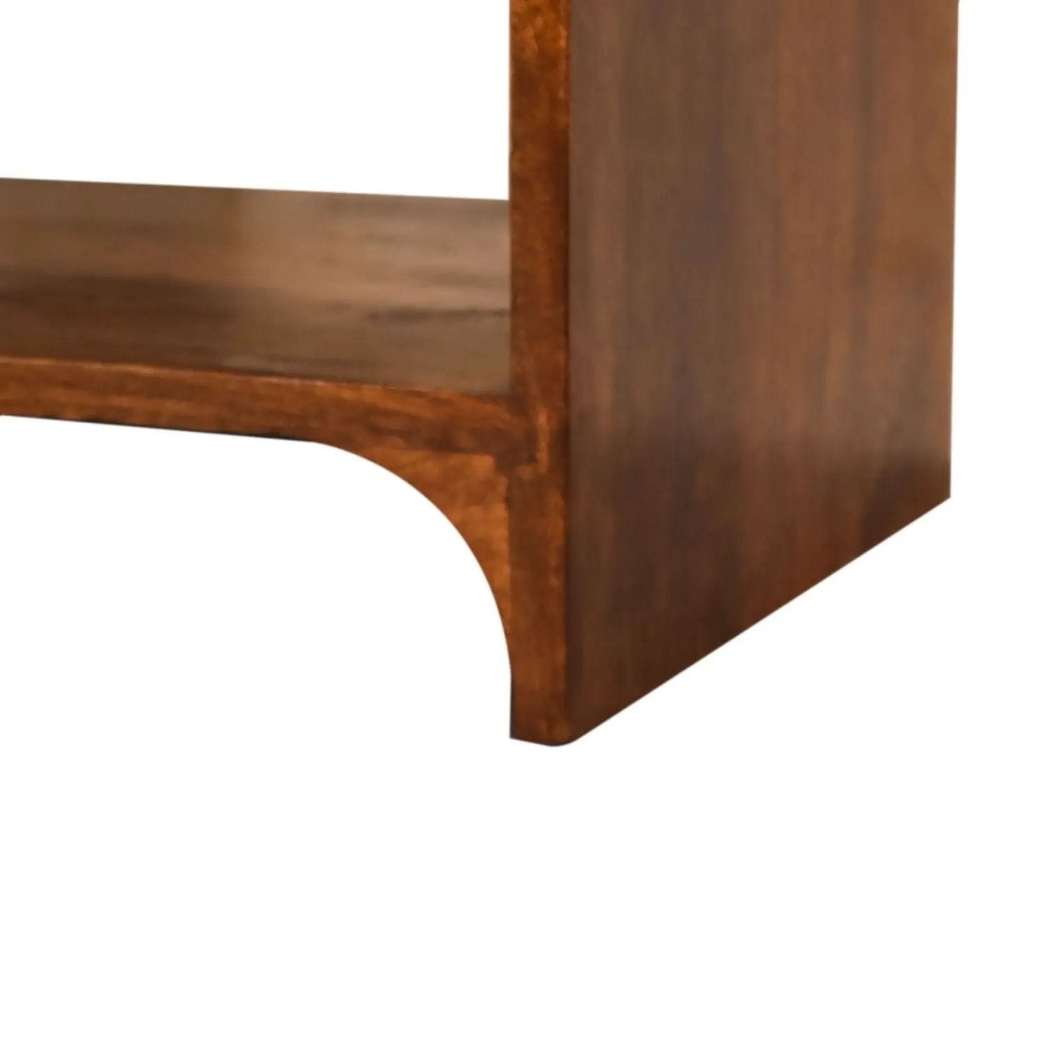 Newton - Nightstand With A Drawer And Open Shelf by HouseOfZazla