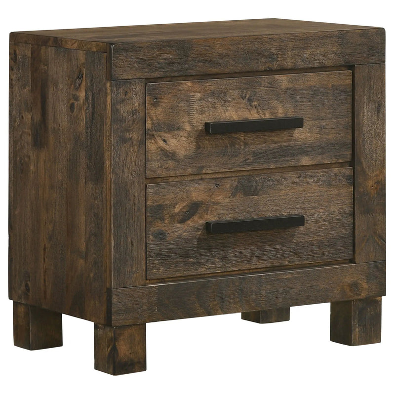 Woodmont 5-piece Eastern King Bedroom Set Golden Brown by Unique Piece Furniture