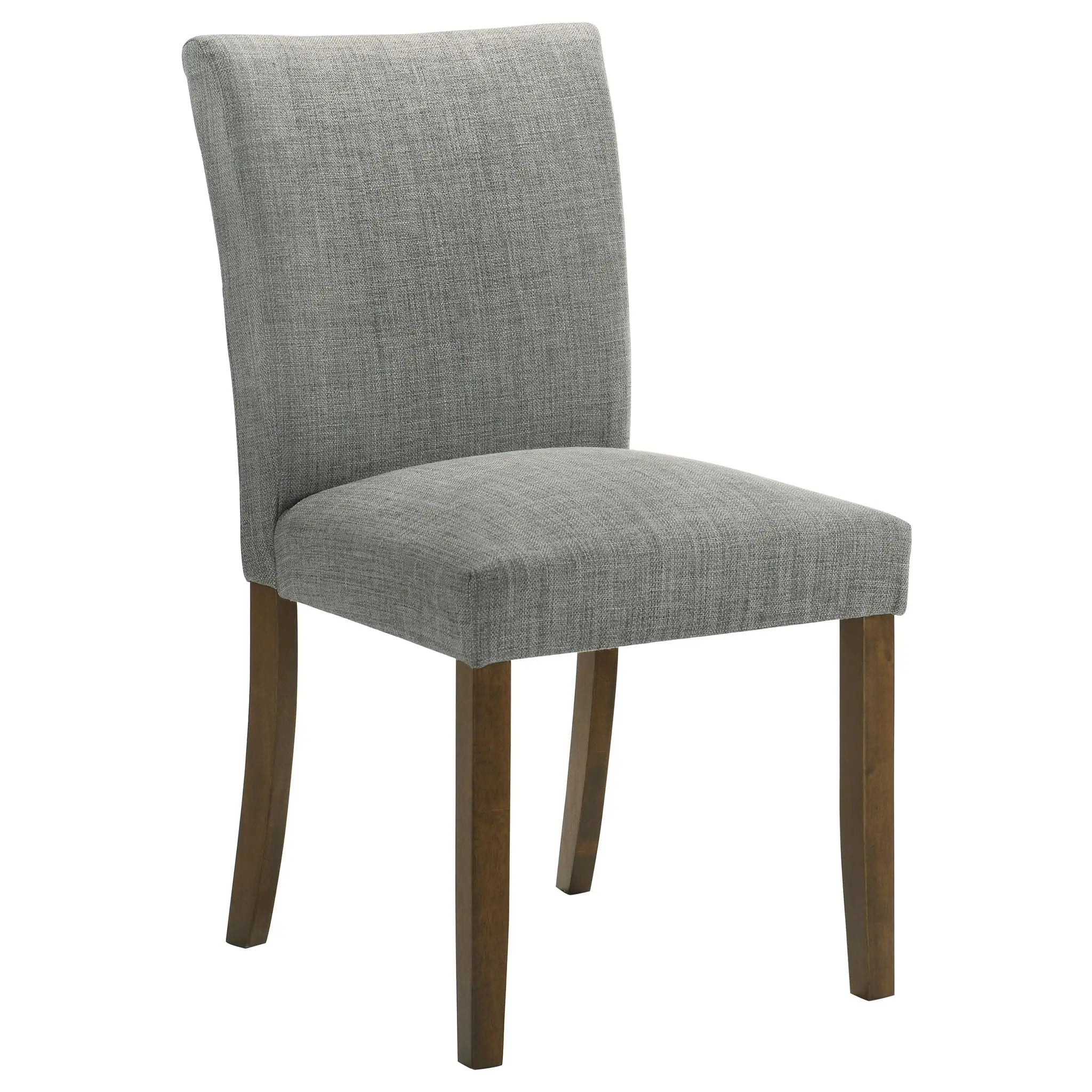 Paxton Upholstered Dining Side Chair Grey (Set of 2) by Unique Piece Furniture
