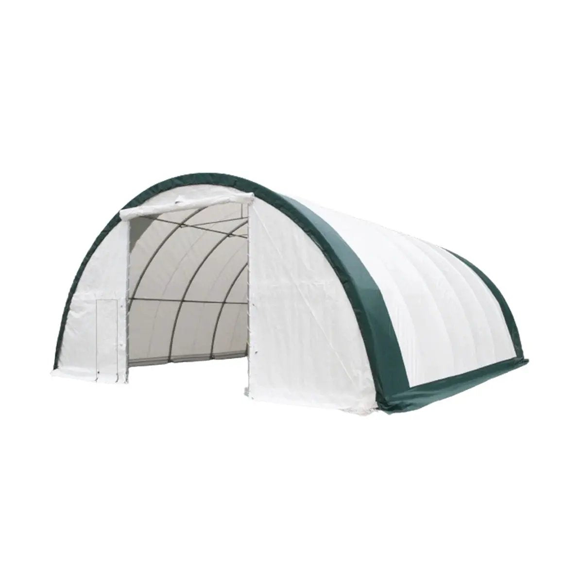 Single Truss Arch Storage PE Shelter by HouseOfZazla