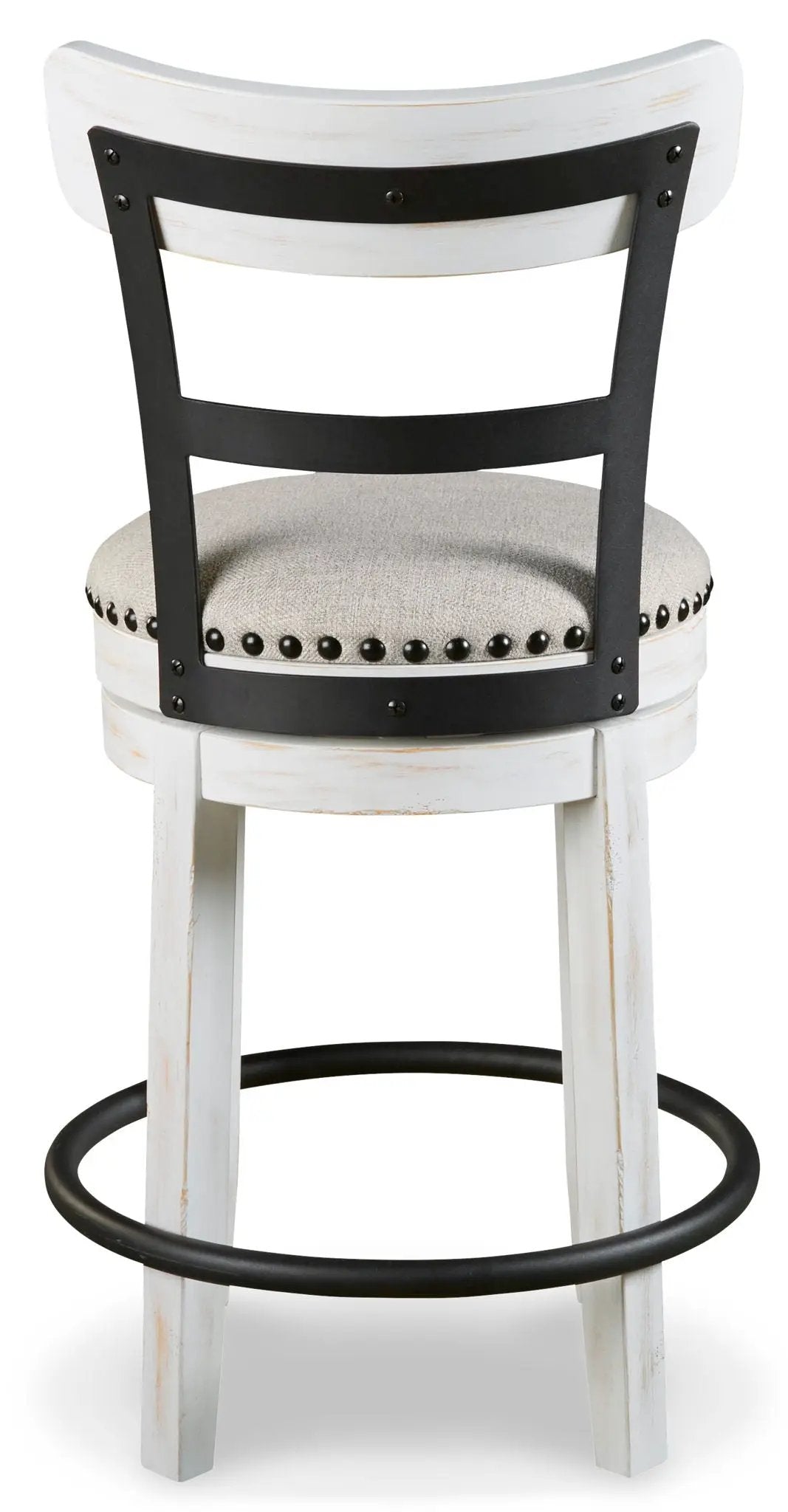 Valebeck - Full Back Swivel Stool by Unique Piece Furniture