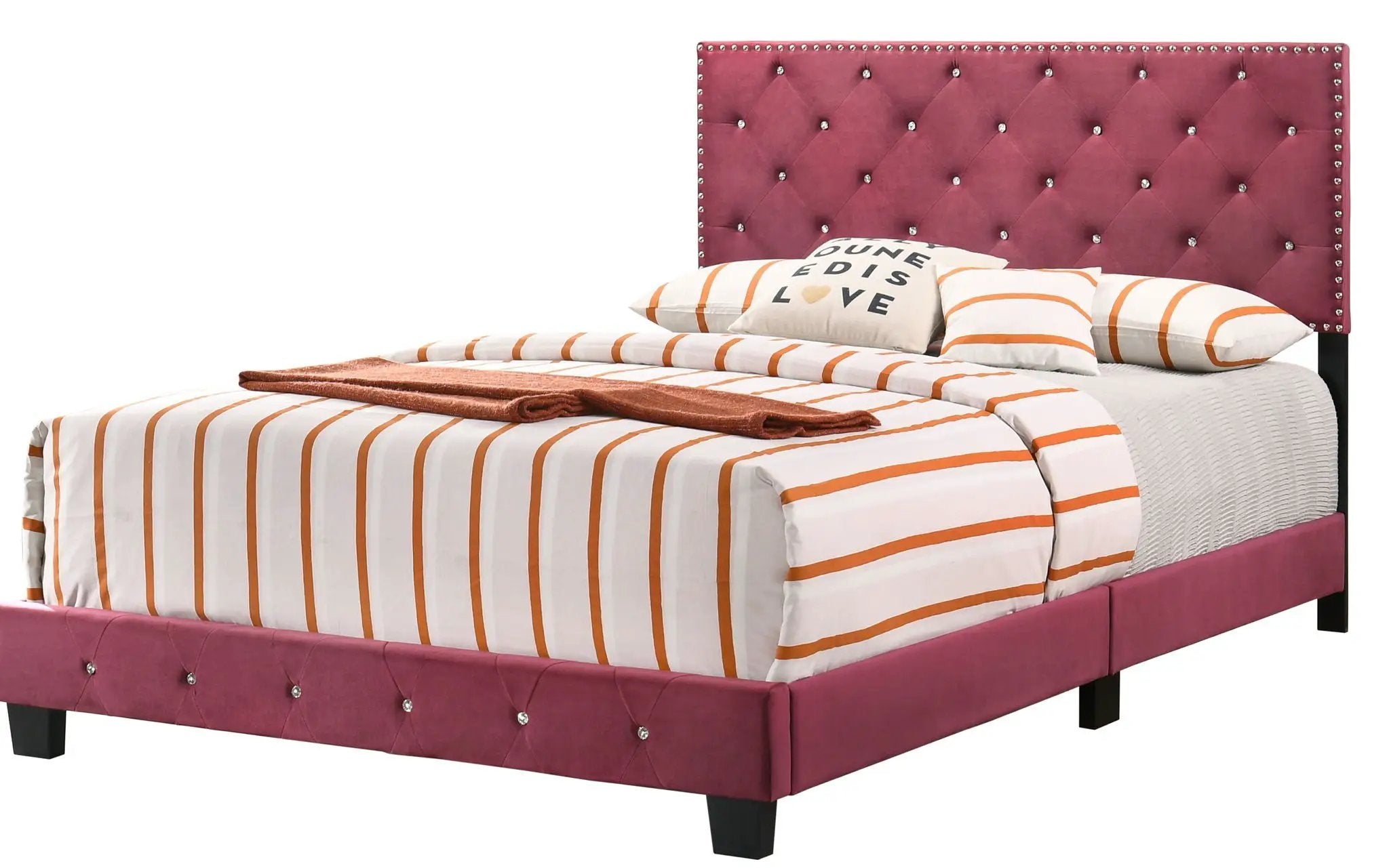 Luxurious Upholstered Bed by Unique Piece Furniture