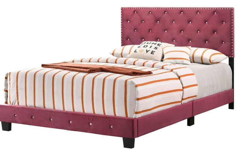 Luxurious Upholstered Bed by Unique Piece Furniture