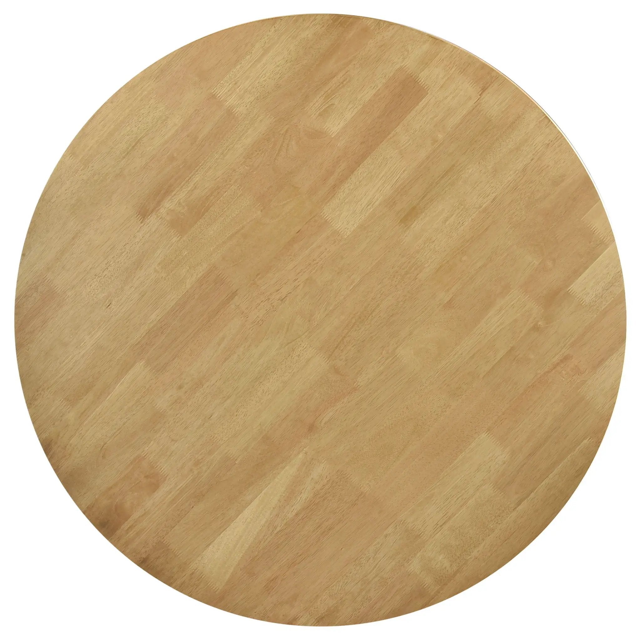 Elowen Round 42-inch Solid Wood Dining Table Light Walnut by Unique Piece Furniture