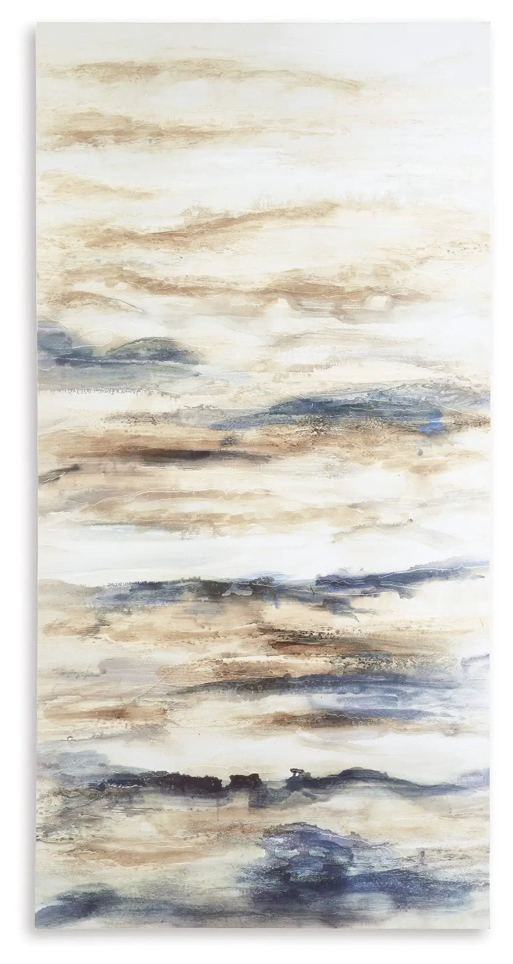 Joely - Wall Art - Blue / Tan by Unique Piece Furniture