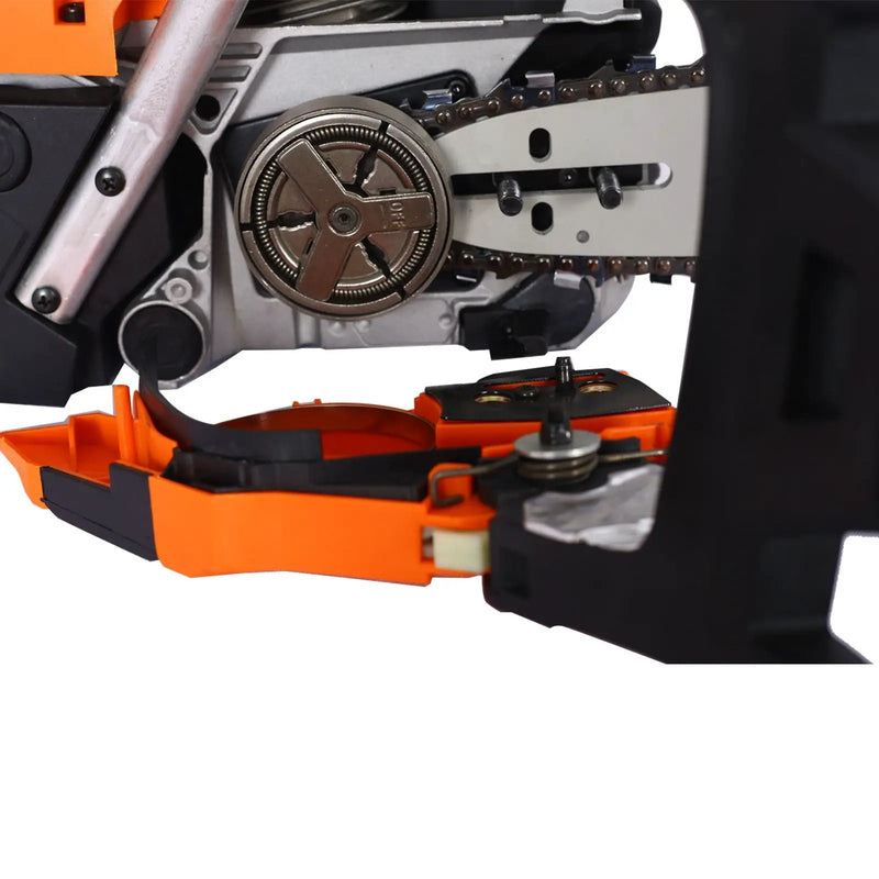High Performance 22" 58Cc Gasoline Chainsaw For Trees And Wood Cutting Epa Compliant - Orange by HouseOfZazla