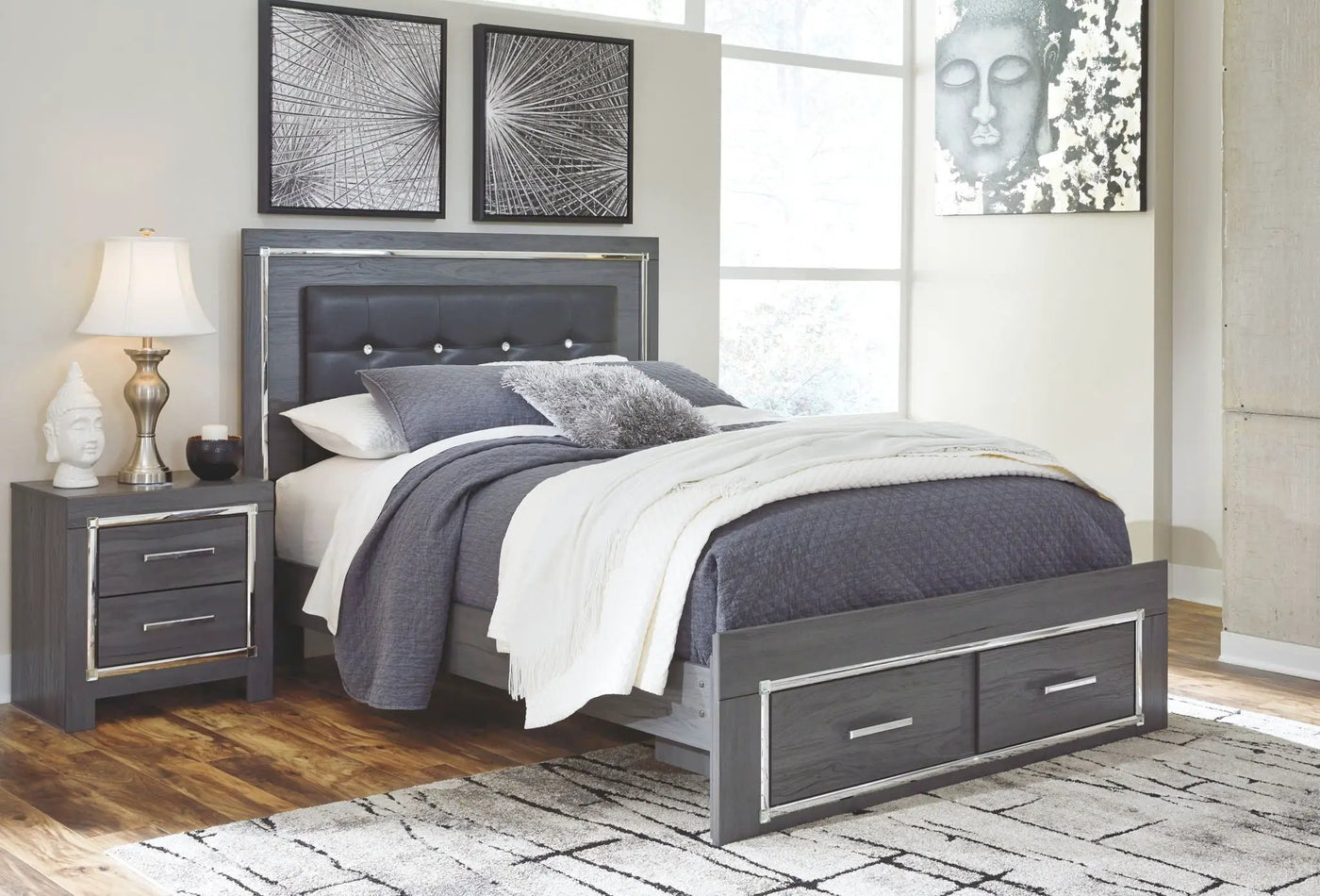 Lodanna - Storage Bed Set by Unique Piece Furniture