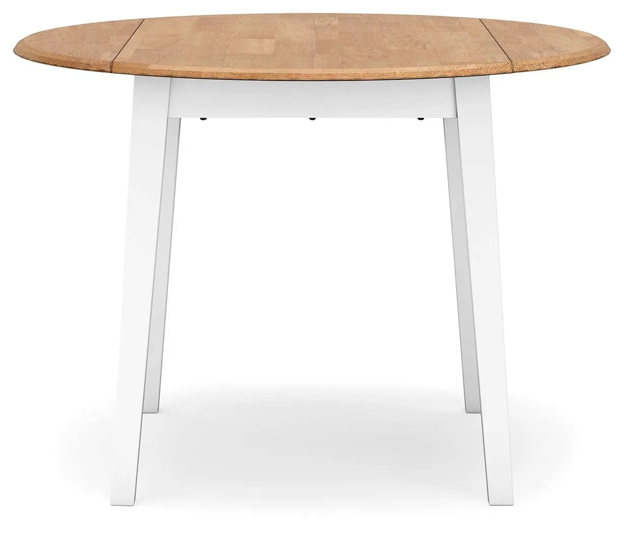 Gesthaven - Round Dining Room Drop Leaf Table Set by Unique Piece Furniture