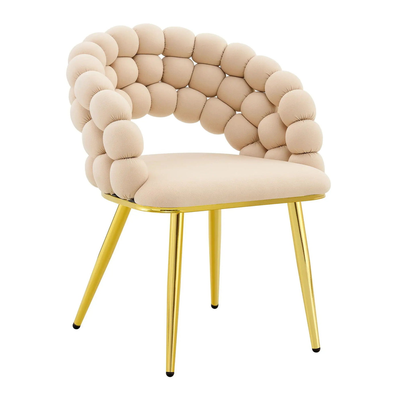 Puffy Bubble, Ball Chain Chairs For Dining Room (Set of 2) by HouseOfZazla