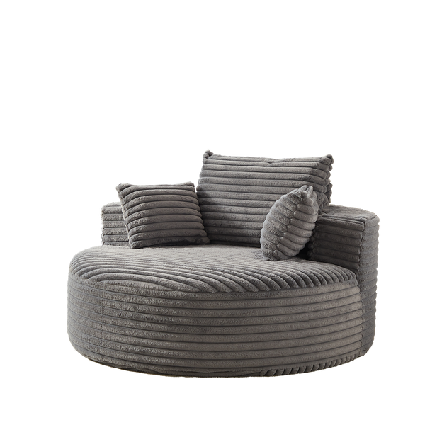 55' Corduroy Sponge Single Sofa, photo 2 of 10