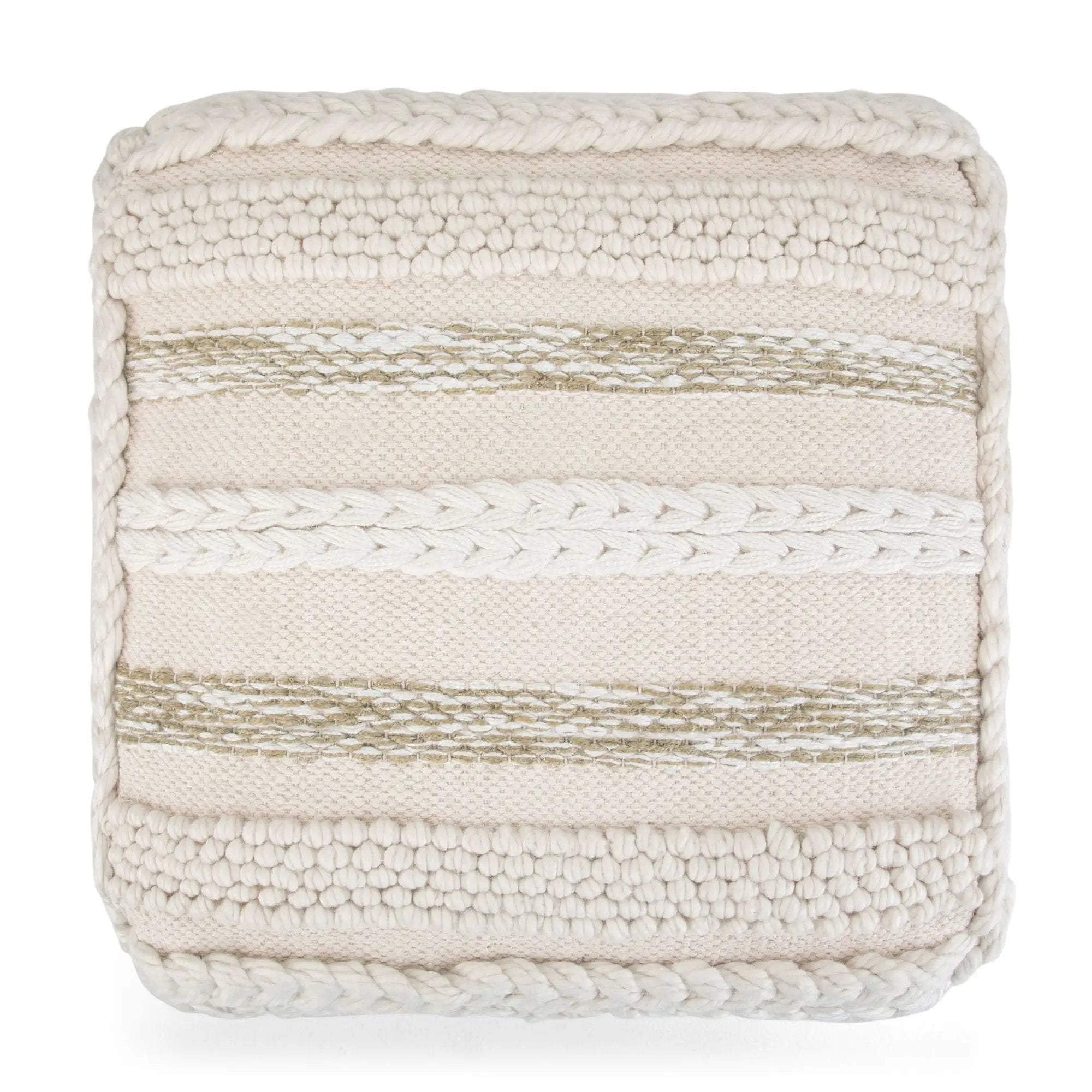Sommer - Handcrafted Square Pouf by Unique Piece Furniture