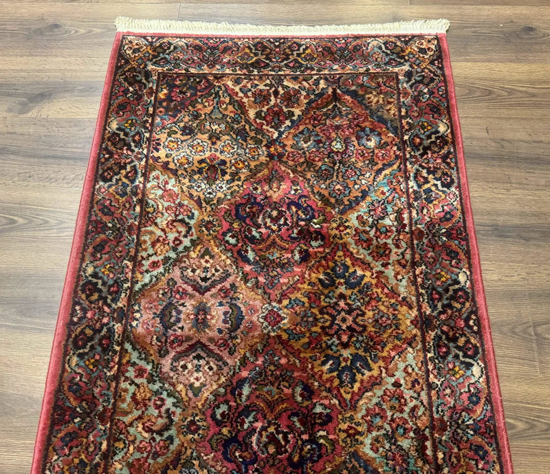 3x5 Karastan Multicolor Panel Kirman Rug #717, Wool Original 700 Series by Jewel Rugs