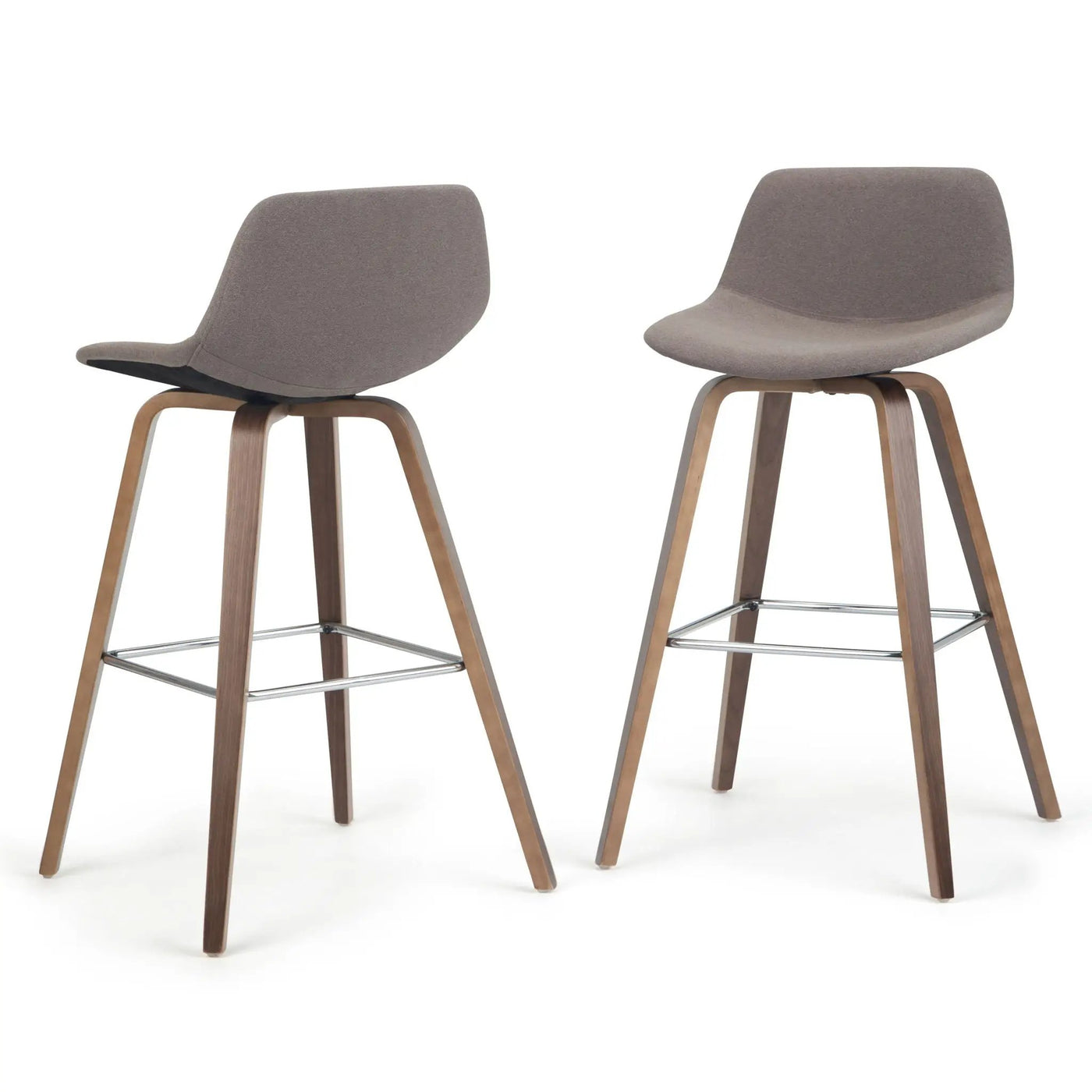 Randolph - Bentwood Multifunctional Counter / Bar Height Stool (Set of 2) by HouseOfZazla