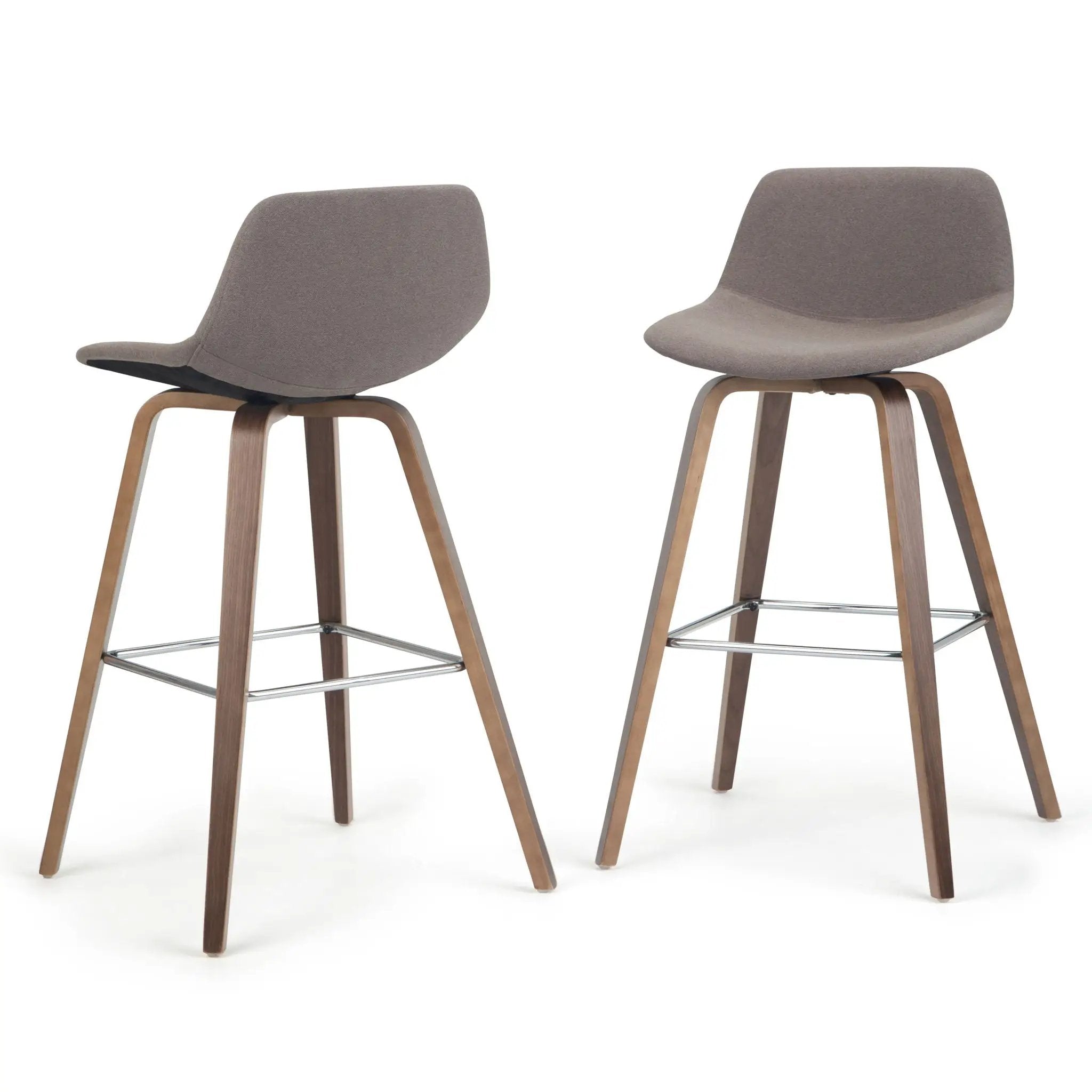 Randolph - Bentwood Multifunctional Counter / Bar Height Stool (Set of 2) by Unique Piece Furniture