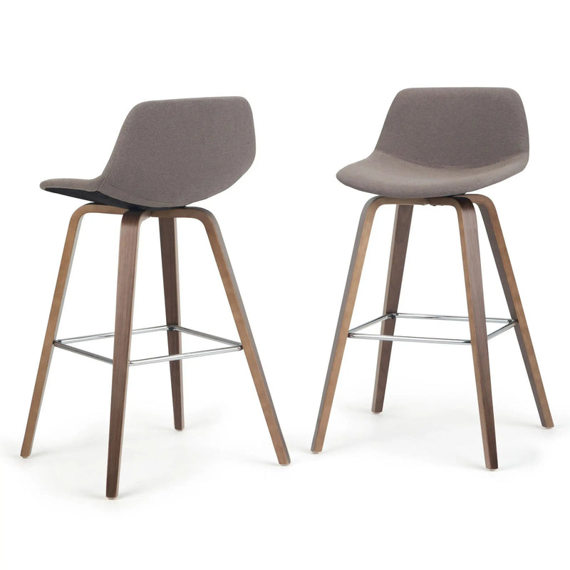 Randolph - Bentwood Multifunctional Counter / Bar Height Stool (Set of 2) by HouseOfZazla