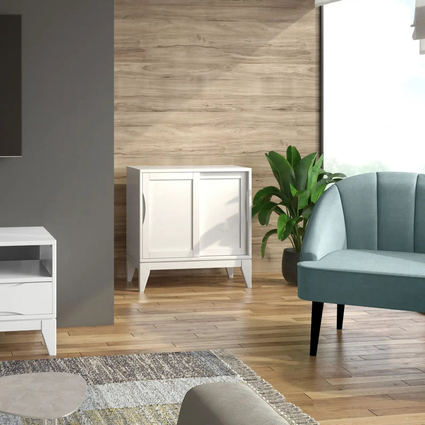 Harper - Low Storage Handcrafted Cabinet by HouseOfZazla